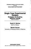 Cover of Single Case Experimental Designs