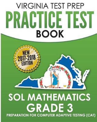 Book cover for Virginia Test Prep Practice Test Book Sol Mathematics Grade 3