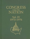 Book cover for Congress and the Nation