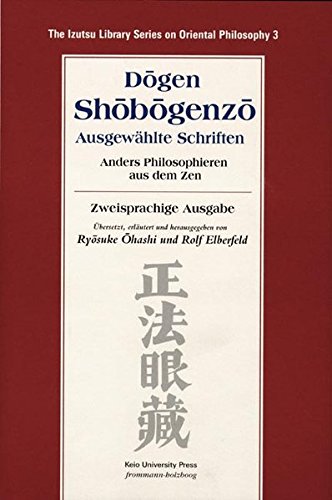 Book cover for Shobogenzo - Ausgewahlte Schriften