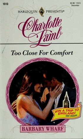 Book cover for Too Close for Comfort