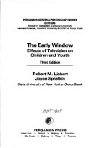 Cover of Early Window