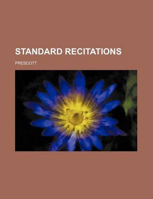 Book cover for Standard Recitations