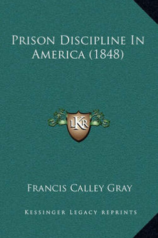 Cover of Prison Discipline in America (1848)