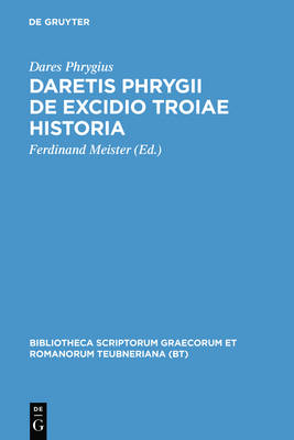 Cover of Daretis Phrygii de Excidio Troiae Historia