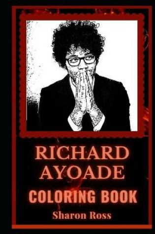 Cover of Richard Ayoade Coloring Book