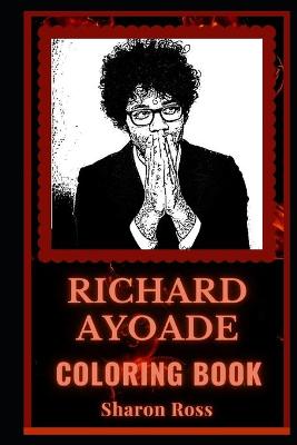 Book cover for Richard Ayoade Coloring Book