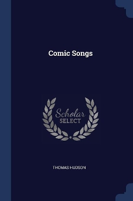 Book cover for Comic Songs