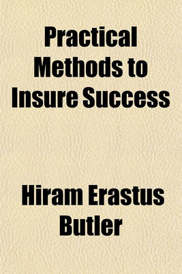 Book cover for Practical Methods to Insure Success