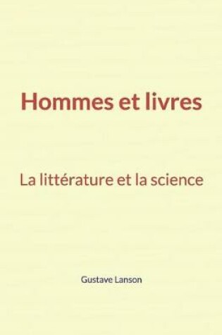 Cover of Hommes et livres