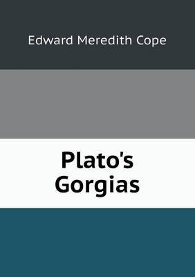 Book cover for Plato's Gorgias