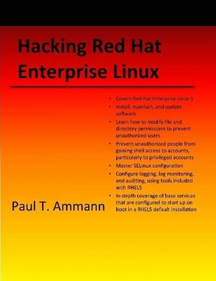 Book cover for Hacking Red Hat Enterprise Linux