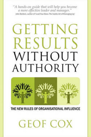 Cover of Getting Results Without Authority