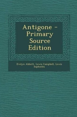 Cover of Antigone