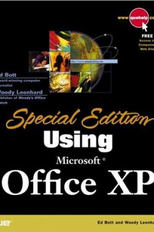 Cover of Using Microsoft Office Xp