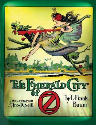 Book cover for The emerald city of Oz (1910) by L. Frank Baum (Original Version)