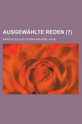 Cover of Ausgewahlte Reden (7 )