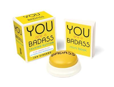 Book cover for You Are a Badass Talking Button