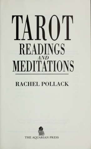 Book cover for Tarot Readings and Meditations