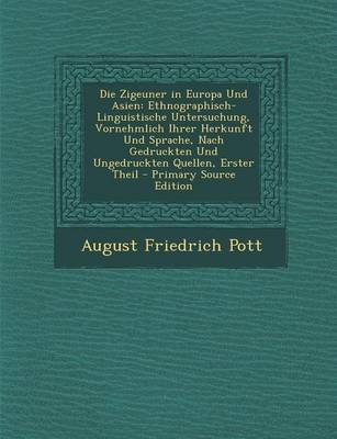 Book cover for Die Zigeuner in Europa Und Asien