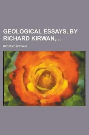 Cover of Geological Essays, by Richard Kirwan,