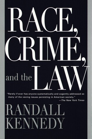 Cover of Race, Crime, and the Law