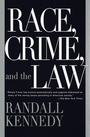 Book cover for Race, Crime, and the Law