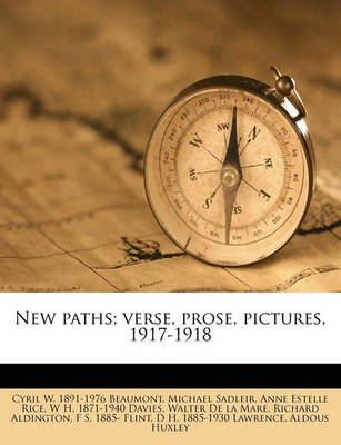 Book cover for New Paths; Verse, Prose, Pictures, 1917-1918