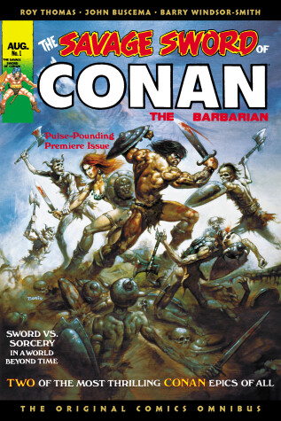 Book cover for The Savage Sword of Conan: The Original Comics Omnibus Vol.1