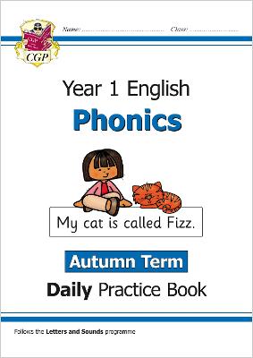 Book cover for KS1 Phonics Year 1 Daily Practice Book: Autumn Term