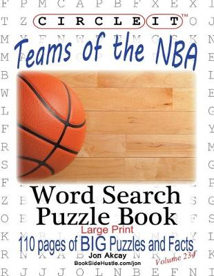 Book cover for Circle It, Teams of the NBA, Word Search, Puzzle Book