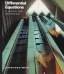 Book cover for Student Solutions Manual to Differential Equations