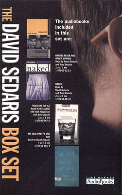 Book cover for David Sedaris - 10 CS Boxed Set