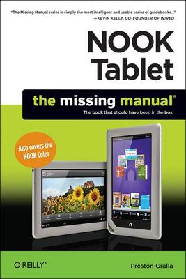 Book cover for NOOK Tablet: The Missing Manual