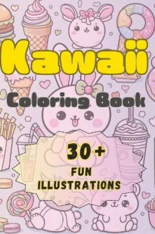 Cover of Kawaii Coloring Book