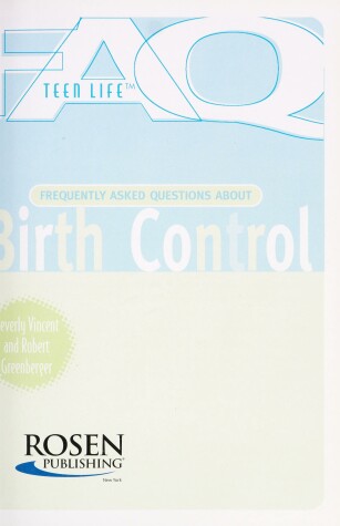 Cover of Frequently Asked Questions about Birth Control