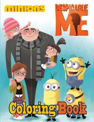 Book cover for Despicable Me Minions Coloring Book