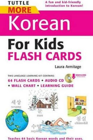 Cover of Tuttle More Korean for Kids Flash Cards Kit eBook