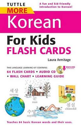 Book cover for Tuttle More Korean for Kids Flash Cards Kit eBook