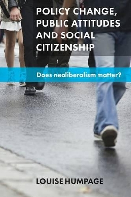 Book cover for Policy Change, Public Attitudes and Social Citizenship