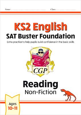 Book cover for KS2 English Reading SAT Buster Foundation: Non-Fiction (for the 2025 tests)