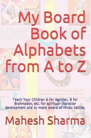 Cover of My Board Book of Alphabets from A to Z