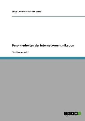 Book cover for Besonderheiten der Internetkommunikation