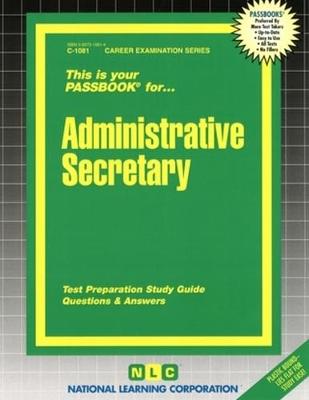 Book cover for Administrative Secretary