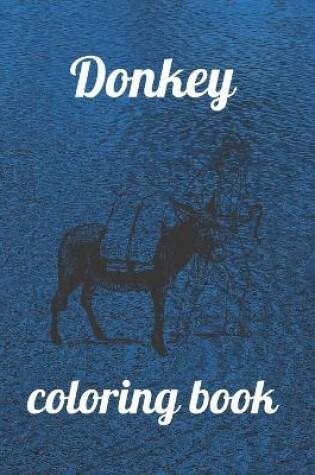 Cover of Donkey coloring book