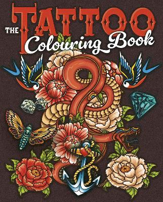 Book cover for The Tattoo Colouring Book