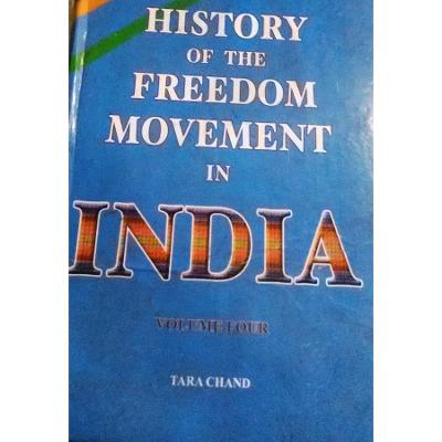 Book cover for History of the Freedom Movement in India