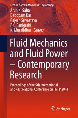 Cover of Fluid Mechanics and Fluid Power - Contemporary Research