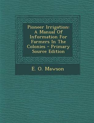 Book cover for Pioneer Irrigation