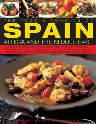 Book cover for The Food and Cooking of Spain, Africa and the Middle East